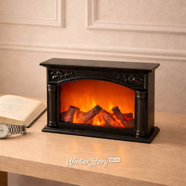 Светодиодный камин Fredegast 33*24 см, на батарейках Koopman