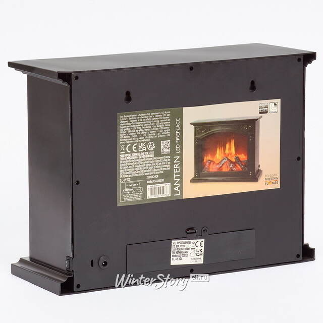 Светодиодный камин Fredegast 33*24 см, на батарейках Koopman