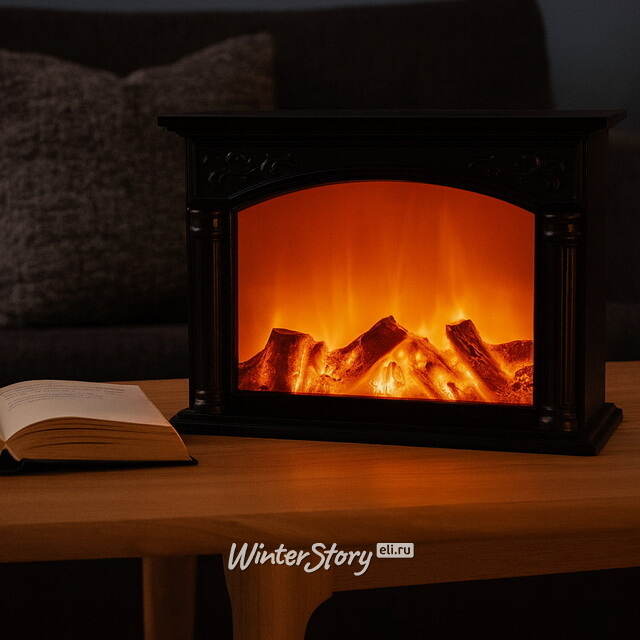 Светодиодный камин Fredegast 33*24 см, на батарейках Koopman