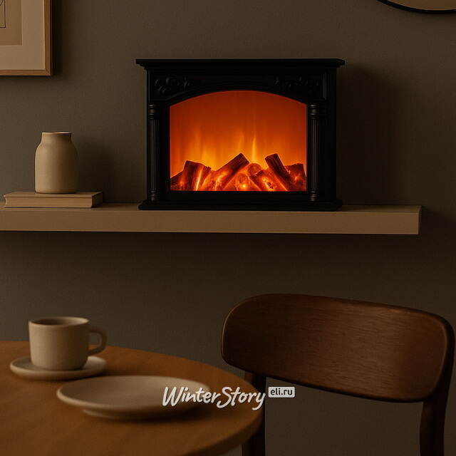 Светодиодный камин Fredegast 33*24 см, на батарейках Koopman