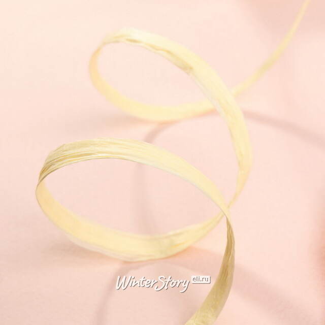 Набор лент для упаковки подарков Рафия - Апельсиновый Праздник 10 м, 3 шт Koopman