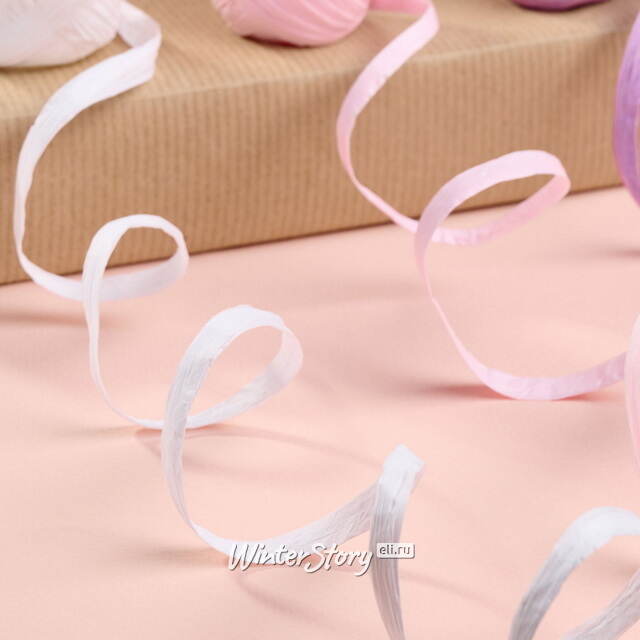 Набор лент для упаковки подарков Рафия - Лиловое Настроение 10 м, 3 шт Koopman