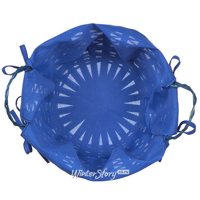 Декоративная корзина Simple 21*9 см синяя Koopman