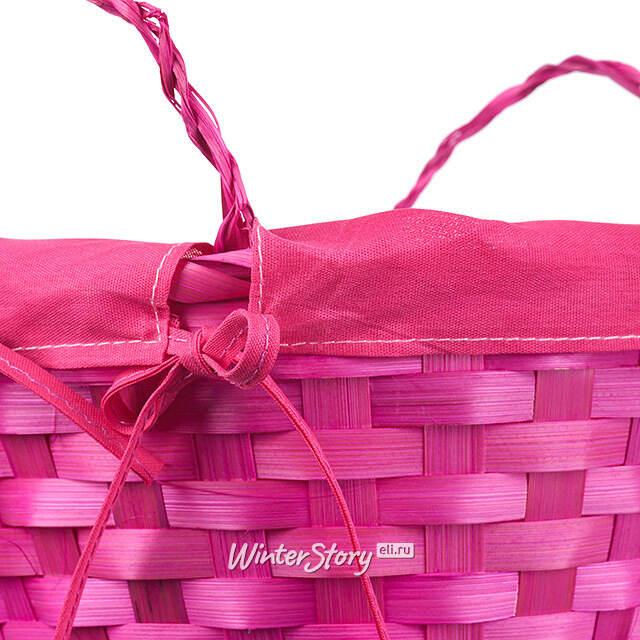 Декоративная корзина Simple 21*9 см розовая Koopman