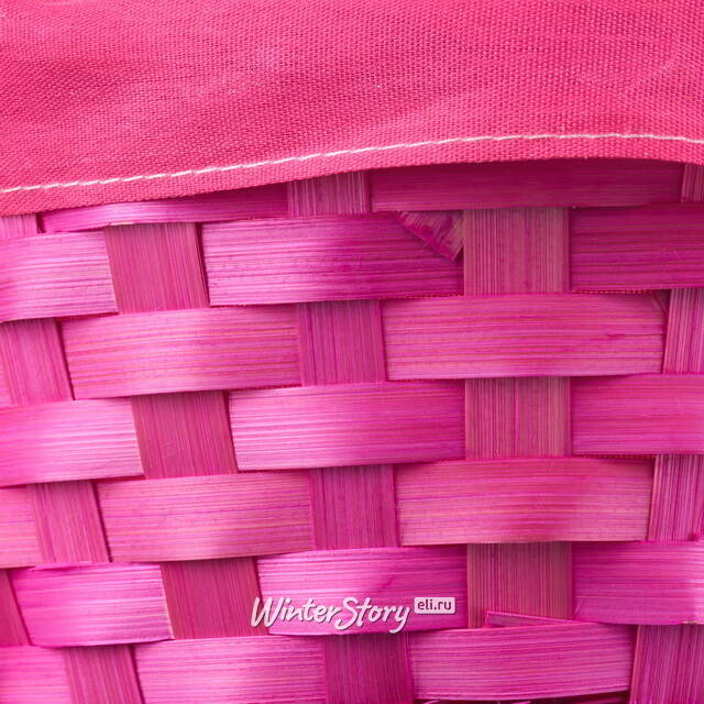 Декоративная корзина Simple 21*9 см розовая Koopman