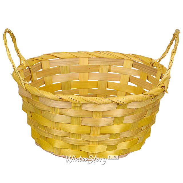 Декоративная корзина Бонни 17*9 см желтая Koopman