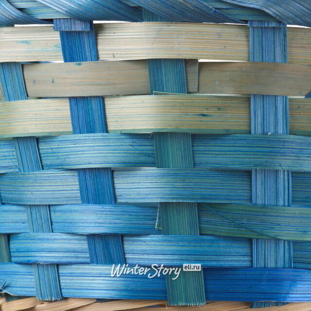 Декоративная корзина Бонни 17*9 см синяя Koopman