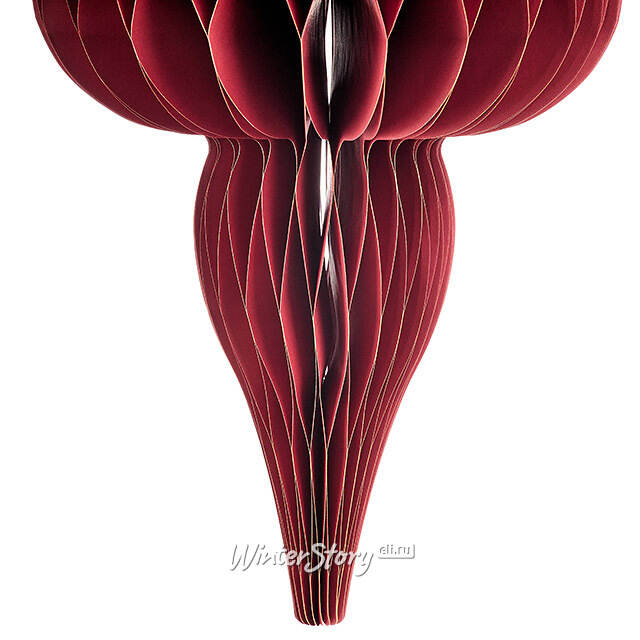 Бумажное украшение Мелиана - Red Twirl 40 см Koopman