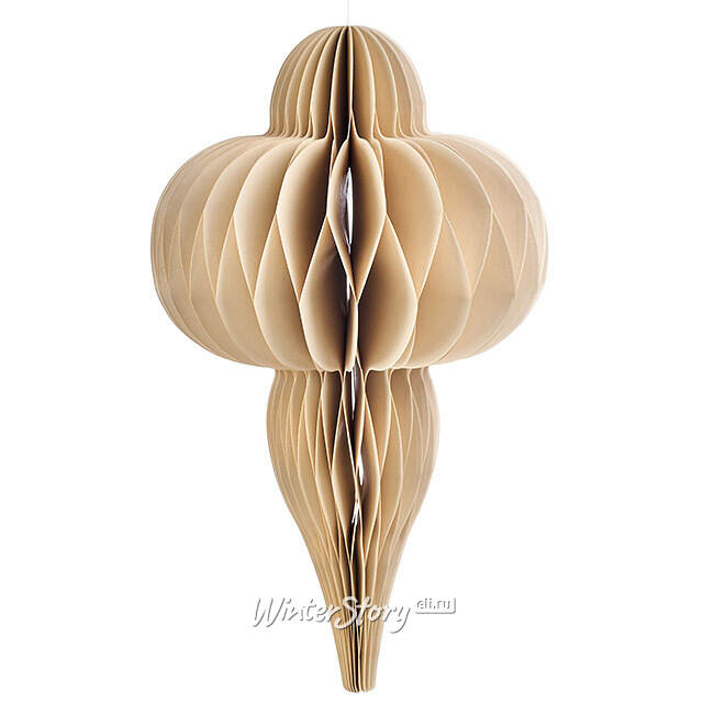 Бумажное украшение Мелиана - Cream Twirl 40 см Koopman