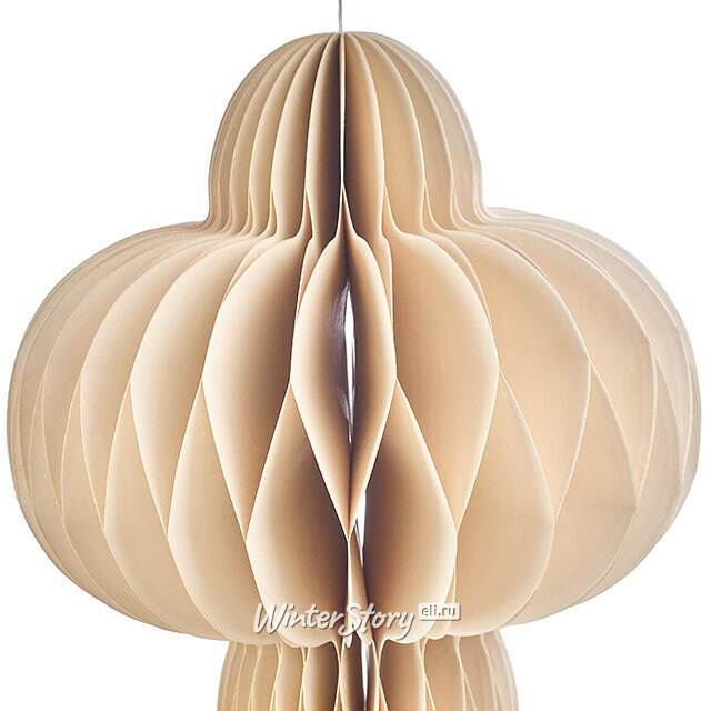 Бумажное украшение Мелиана - Cream Twirl 40 см Koopman