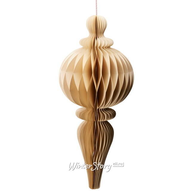 Бумажное украшение Мелиана - Beige Motifs 80 см Koopman