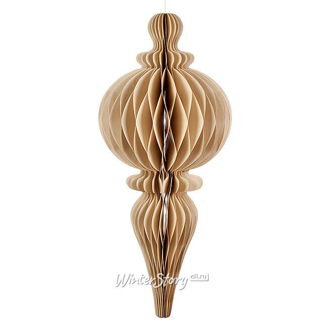 Бумажное украшение Мелиана - Beige Motifs 80 см Koopman