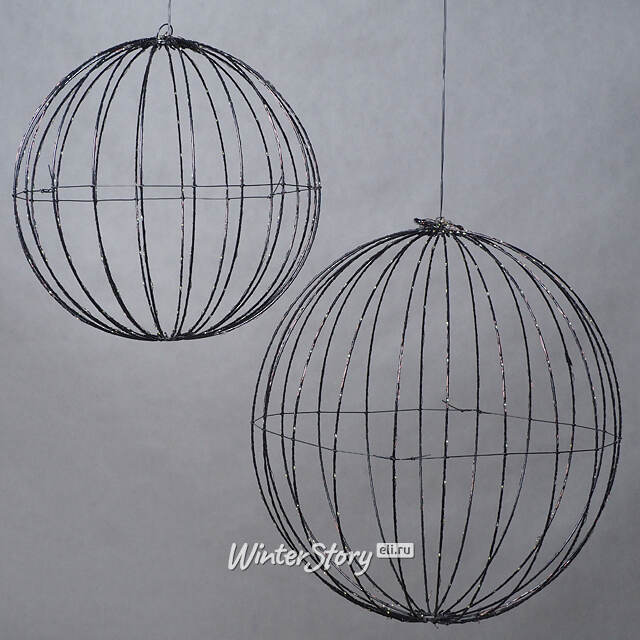 Светодиодный шар Bright Ball 40 см, 240 холодных белых LED ламп, таймер, IP44 Koopman