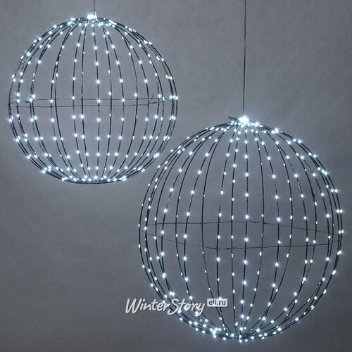 Светодиодный шар Bright Ball 40 см, 240 холодных белых LED ламп, таймер, IP44 Koopman