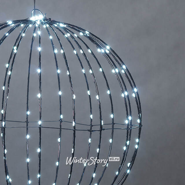 Светодиодный шар Bright Ball 40 см, 240 холодных белых LED ламп, таймер, IP44 Koopman