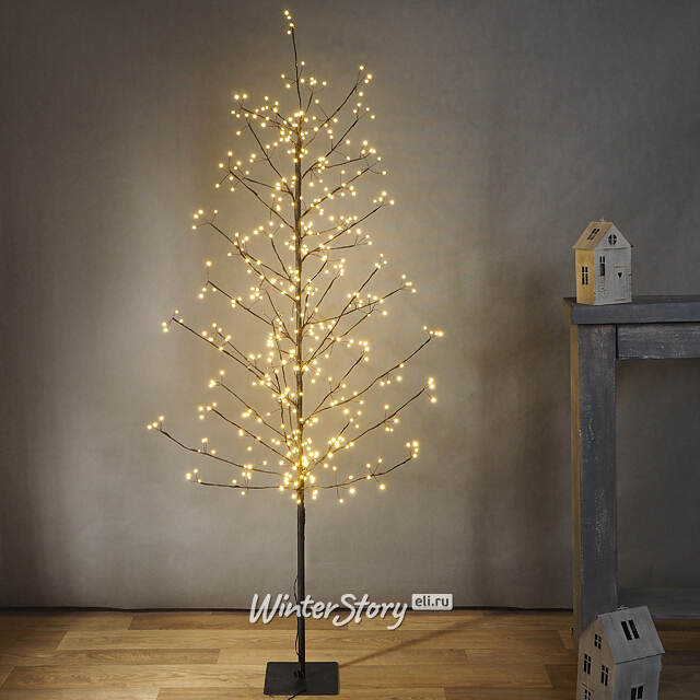 Светодиодное дерево Maja 180 см, 480 теплых белых BIG LED ламп, таймер, IP44 Koopman