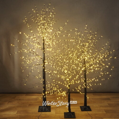 Светодиодное дерево Вейрфилд 180 см, 840 теплых белых LED ламп, IP44 Koopman