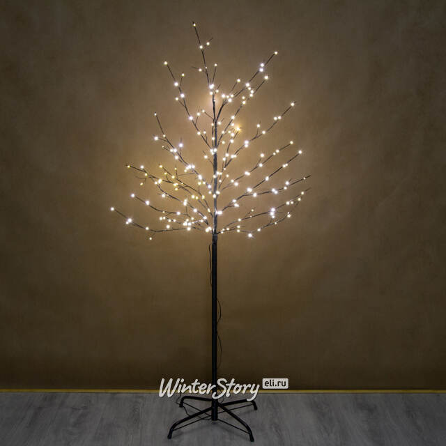 Светодиодное дерево Сказочная Липа 150 см 200 теплых белых мини LED ламп, IP44 Koopman