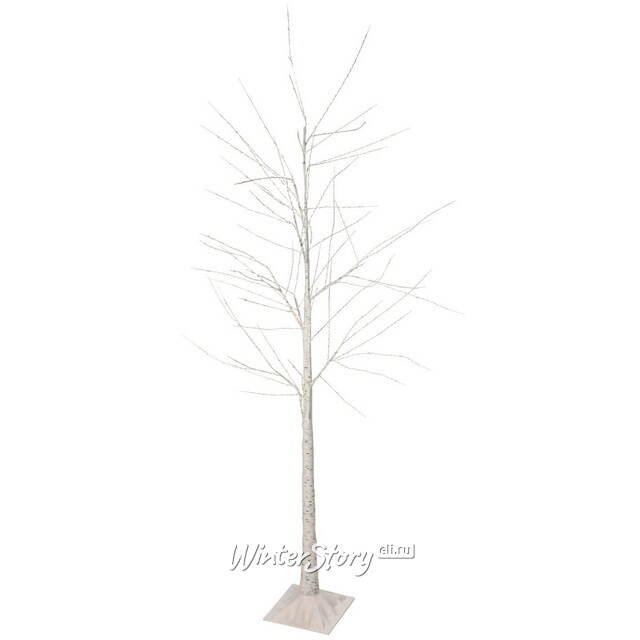 Светящееся дерево White Birch 180 см теплых белых LED ламп, IP44 Koopman
