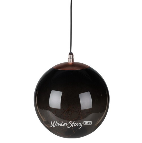 Подвесной светильник-шар Smoky Justine 25 см, 125 теплых белых микро LED ламп, IP44 Koopman