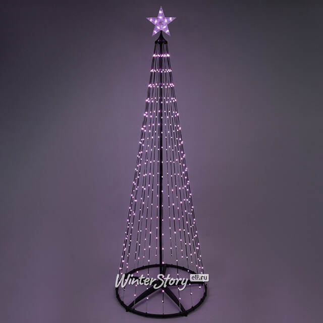 Светодиодная елка Radianta 300 см, 550 RGB LED ламп, пульт управления, контроллер, IP44 Koopman