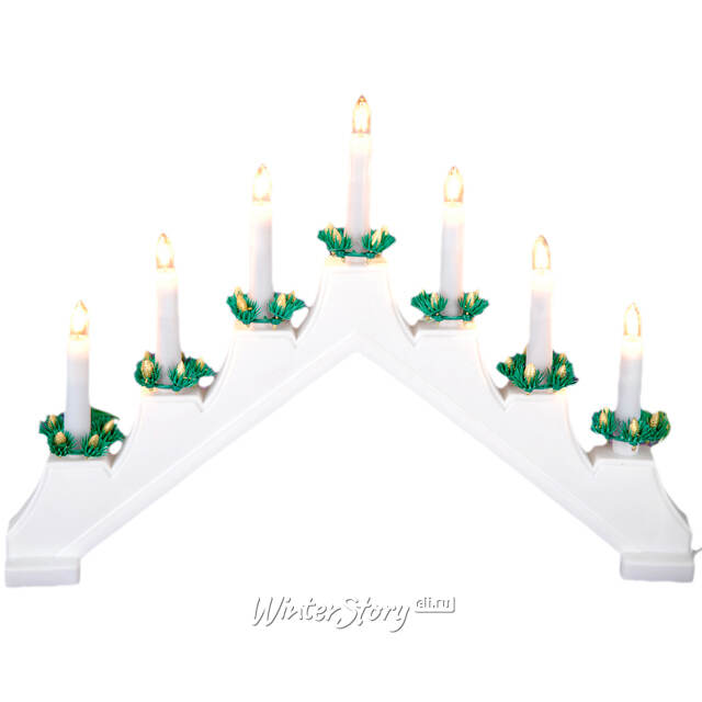 Светильник-горка Helga 41*30 см, 7 электрических свечей Koopman