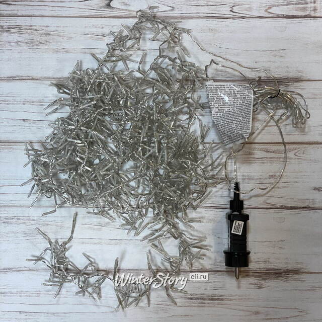 Светодиодная гирлянда Koopman Кластер 4 м, 576 теплых белых LED ламп, прозрачный ПВХ, контроллер, IP44 Koopman