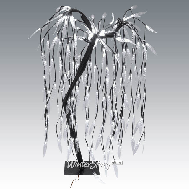 Светодиодное дерево Ива 85 см 228 холодных белых LED ламп с мерцанием, IP44 Koopman