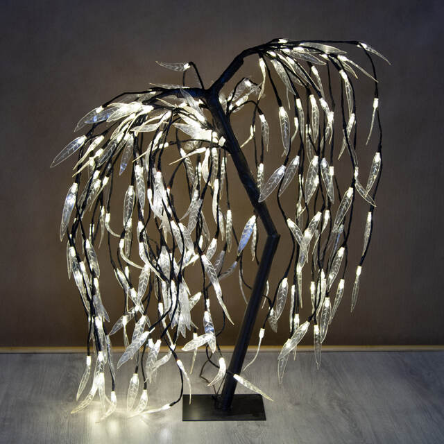 Светодиодное дерево Ива 85 см 228 теплых белых LED ламп с мерцанием, IP44 Koopman (Купман)