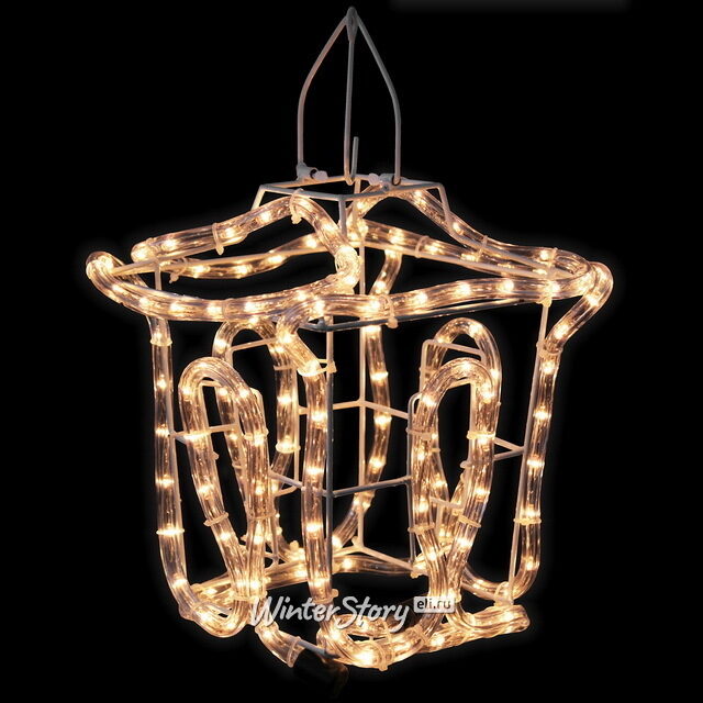 Светодиодная фигура Фонарик, теплые белые LED, дюралайт, IP44 Koopman (Купман)