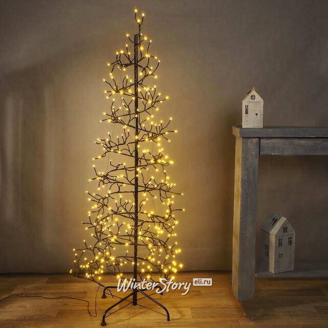 Светодиодная елка Селена 150 см, 360 теплых белых LED, контроллер, IP44 Koopman