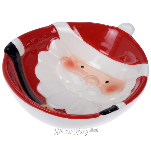 Новогодняя тарелка Волшебник Санта 11 см Koopman