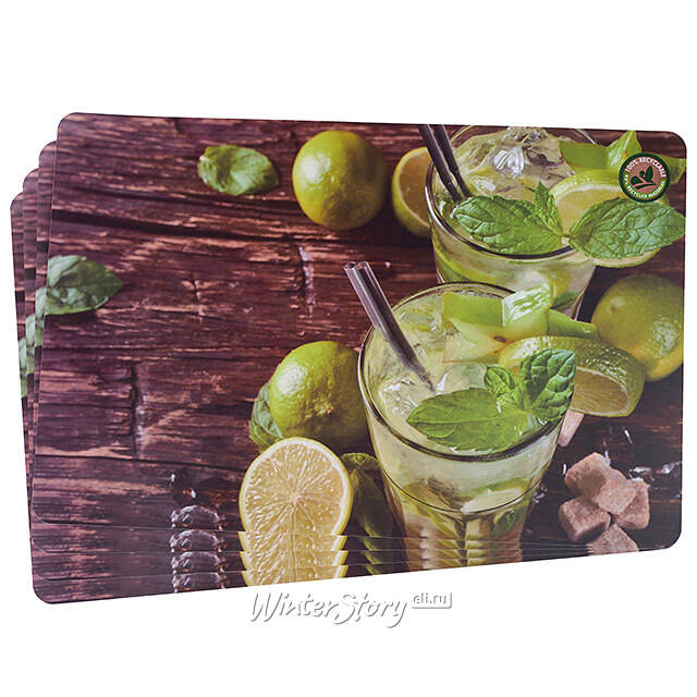 Набор плейсматов Limes Soda 44*29 см, 4 шт Koopman