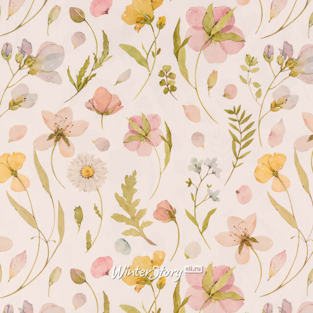 Набор плейсматов Gentle Garden 44*29 см белые, 4 шт Koopman