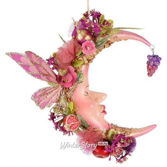 Елочная игрушка Месяц Рассвета - Fairy Moon Banquet 16 см Goodwill