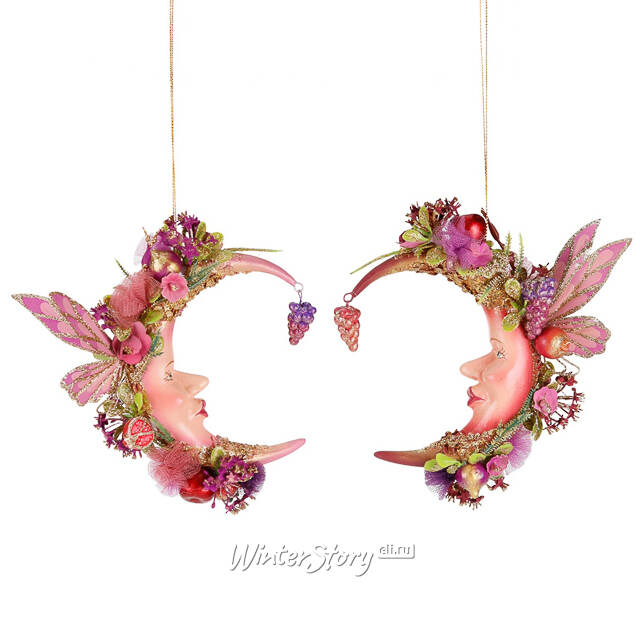 Елочная игрушка Месяц Рассвета - Fairy Moon Banquet 16 см Goodwill