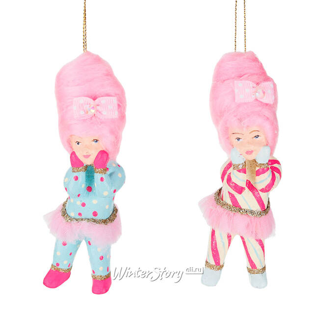 Елочная игрушка Девочка Зефирка Лу - Circus Birthday 12 см Goodwill