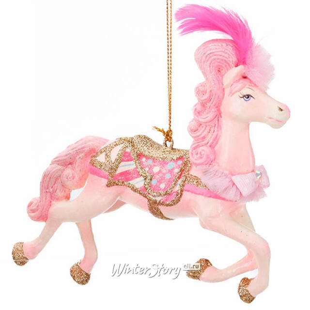 Елочная игрушка Лошадка Виолет - Circus Birthday 15 см Goodwill
