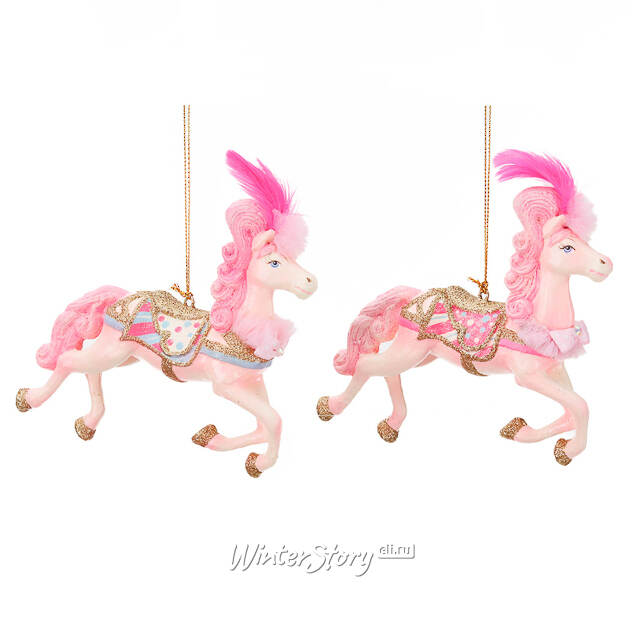 Елочная игрушка Лошадка Виолет - Circus Birthday 15 см Goodwill