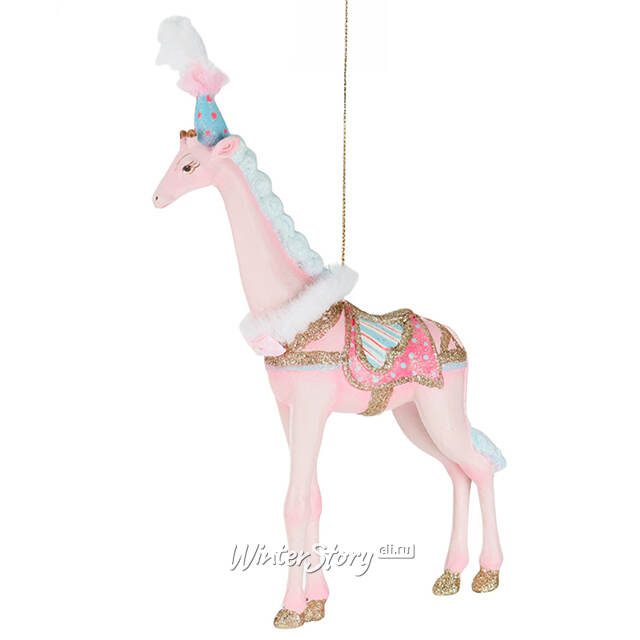 Елочная игрушка Жираф Йохан - Circus Birthday 25 см Goodwill