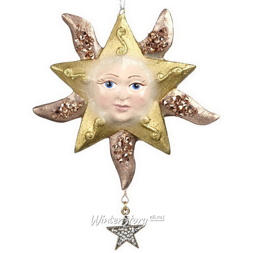 Елочная игрушка Звезда Даниэла из Поднебесья 10 см, подвеска Goodwill