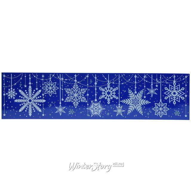 Новогодние наклейки Snow Waltz 64*15 см Koopman