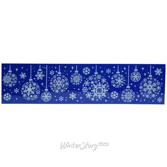 Новогодние наклейки Snow Polonaise 64*15 см Koopman