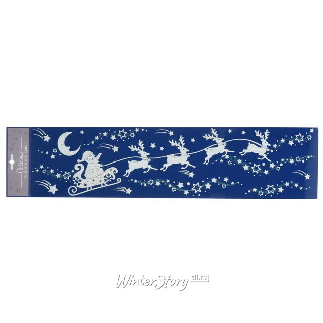 Новогодние наклейки Снежные Чудеса 64*15 см Koopman