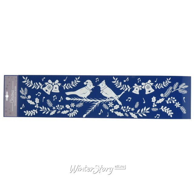 Новогодние наклейки Снежные Трели 64*15 см Koopman