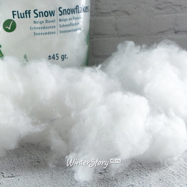 Искусственный снег в хлопьях Magic Snow Eco: Пушистые Хлопья 45 г Peha (Пеха)