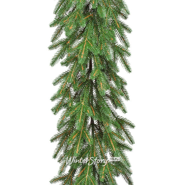 Хвойная гирлянда Ева 180*28 см, ЛИТАЯ 100% Царь Елка