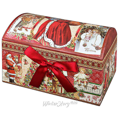Новогодняя подарочная коробка Сундучок 20*13*13 см Mister Christmas