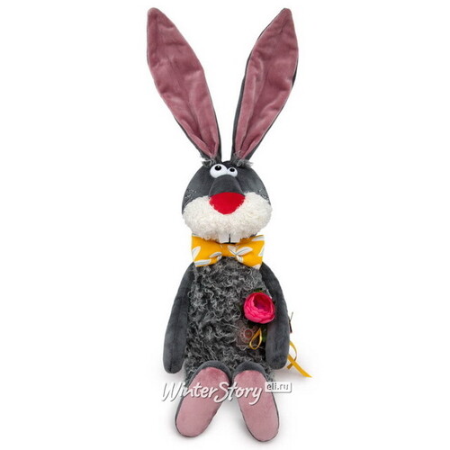 Мягкая игрушка Кролик Еремей - Озорной весельчак 28 см Budi Basa