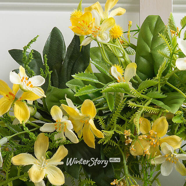 Венок Gorgeous - Луговые Цветы 30 см, желтый Swerox